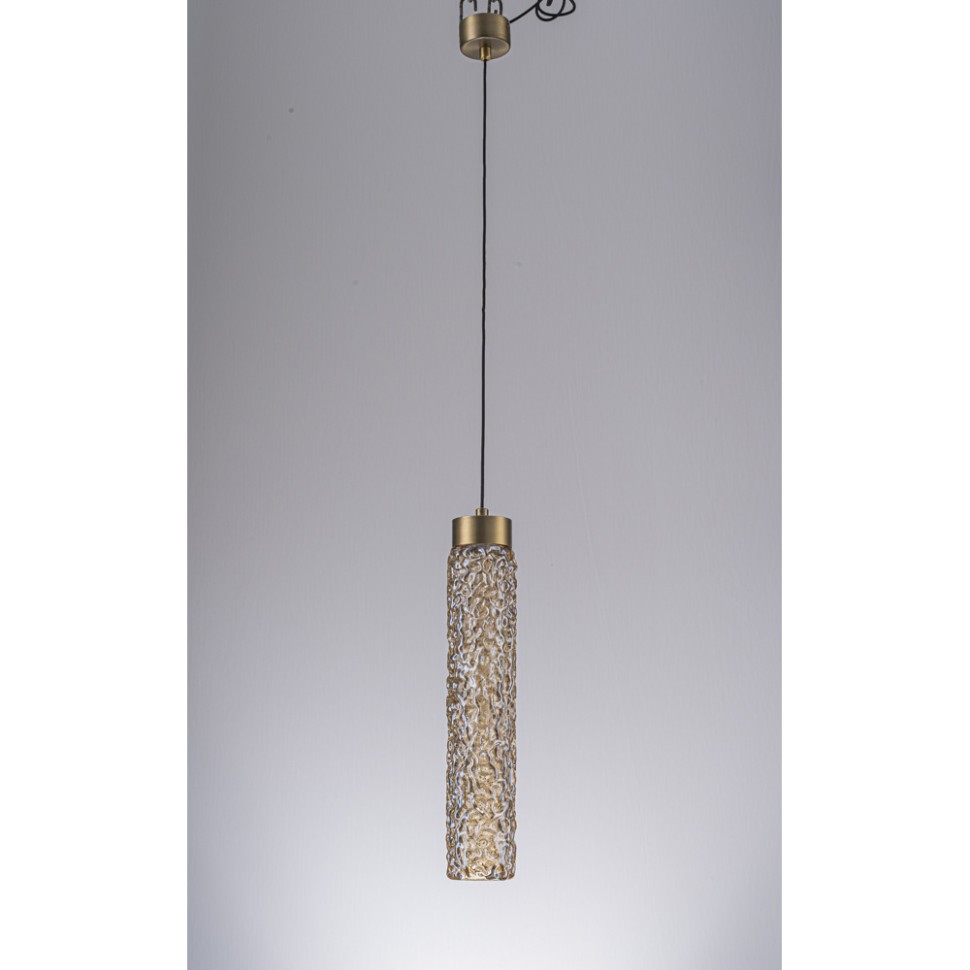 Подвесной светодиодный светильник Belfast Milner 105-1 BR AM