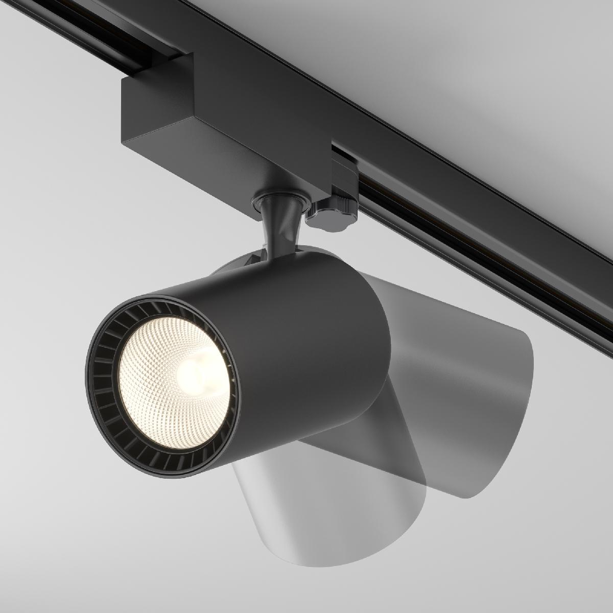 Трековый светильник Maytoni Technical Vuoro TR029-3-20W3K-S-B