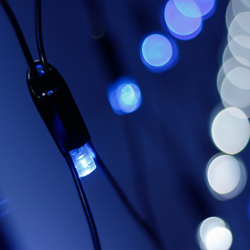 Светодиодная гирлянда Arlight ARD-Netlight-Classic-2000x1500-Black-288LED White/Blue 024689