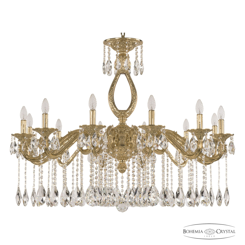 Подвесная люстра Bohemia Ivele Crystal Florence 71302/12/360 A G