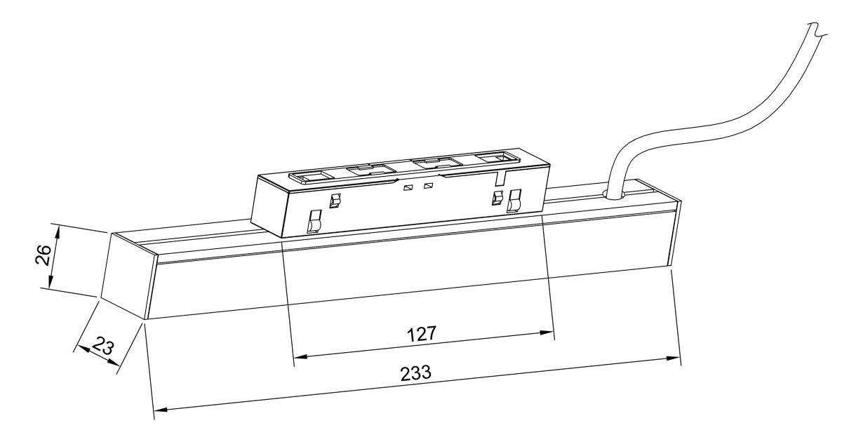 Блок питания Donolux L8HF Driver 100W SPACE-Track system