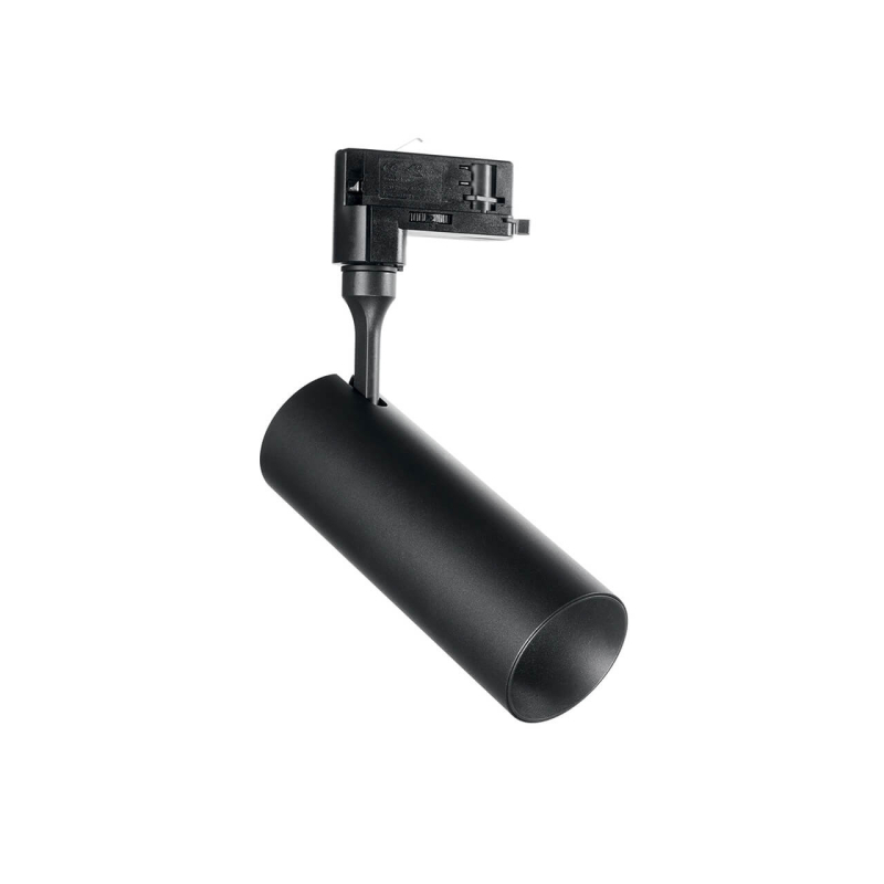 Трековый светодиодный светильник потолочный Ideal Lux Smile 15W Cri90 24 3000K Black 189604
