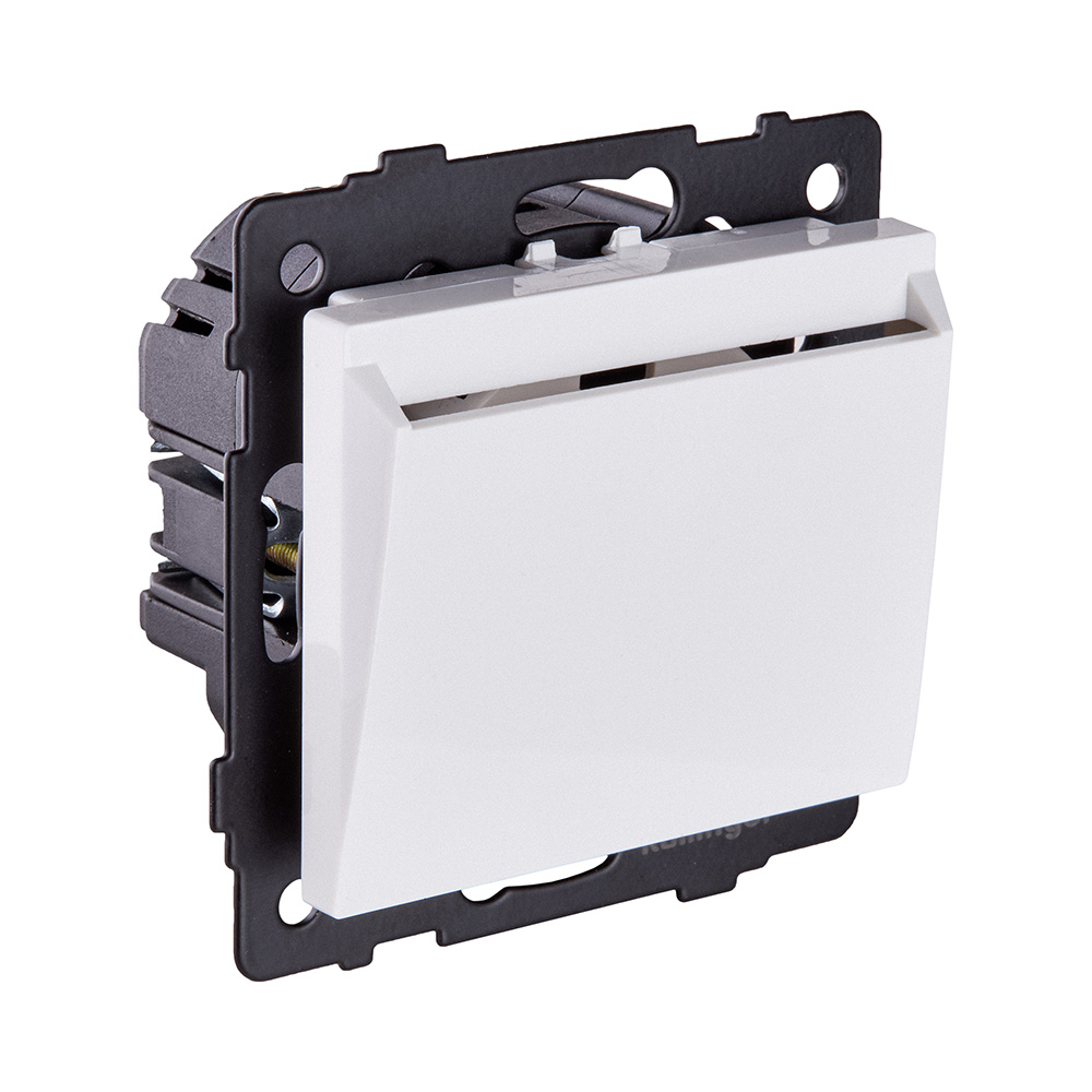 Карточный выключатель механический, белый Kollinger REA-041WH для Aspekt, Eleganz, Reflex