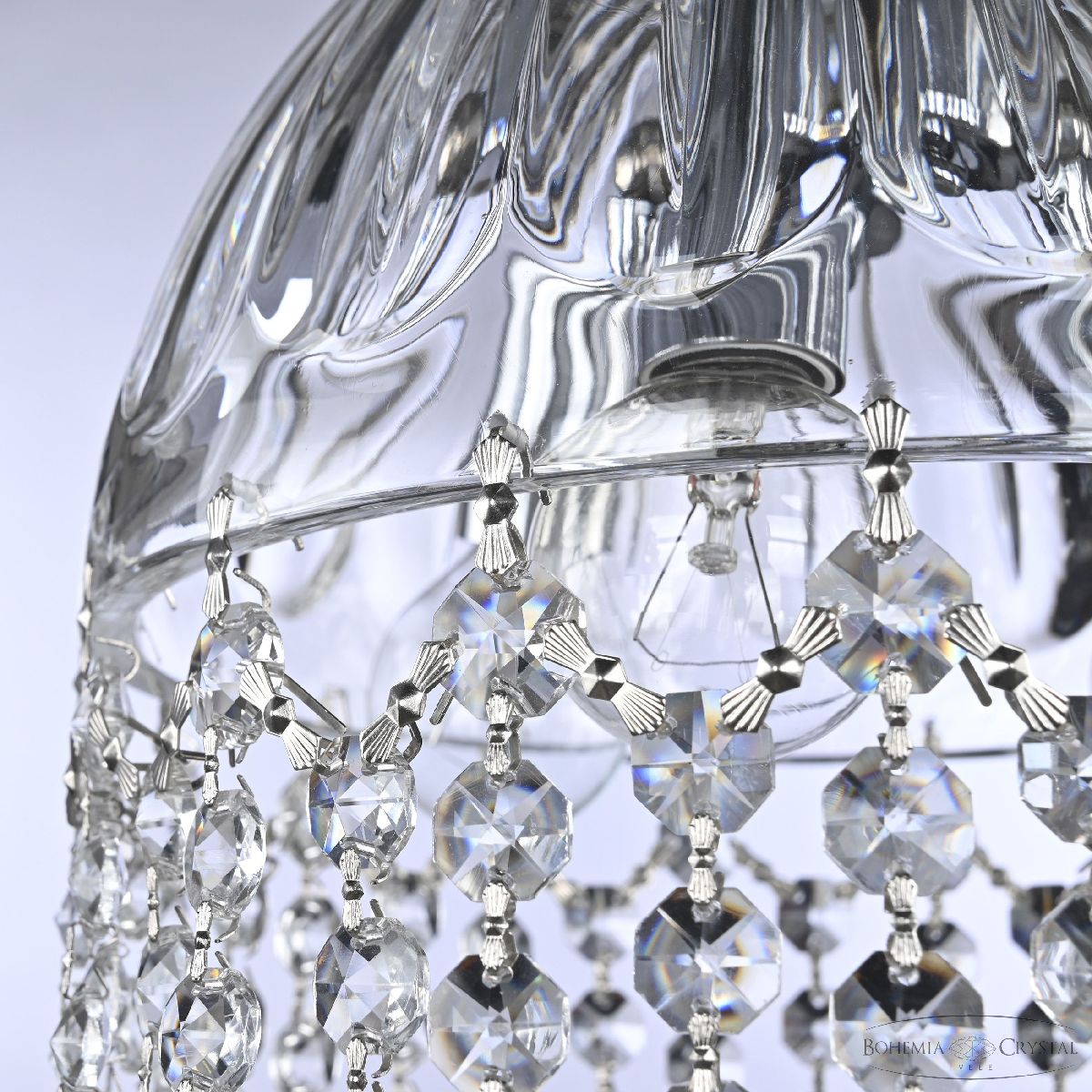 Подвесной светильник Bohemia Ivele Crystal 5478/22 Ni Clear/M-1H Balls