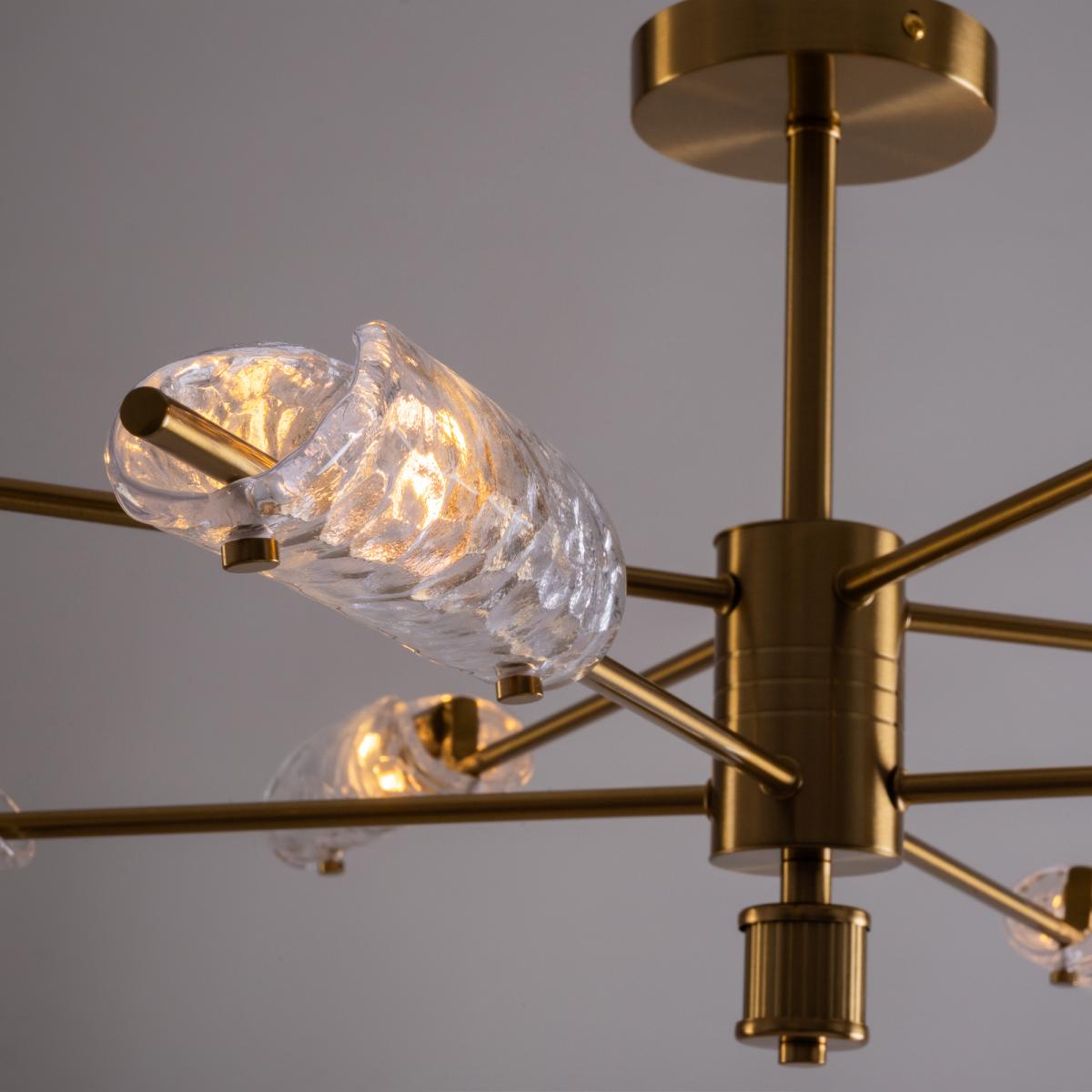 Люстра на штанге Freya Серия - 420 FR5420CL-08BS