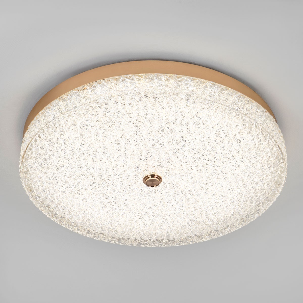 Потолочный светильник стеклянный LED4U L1116-500 GD