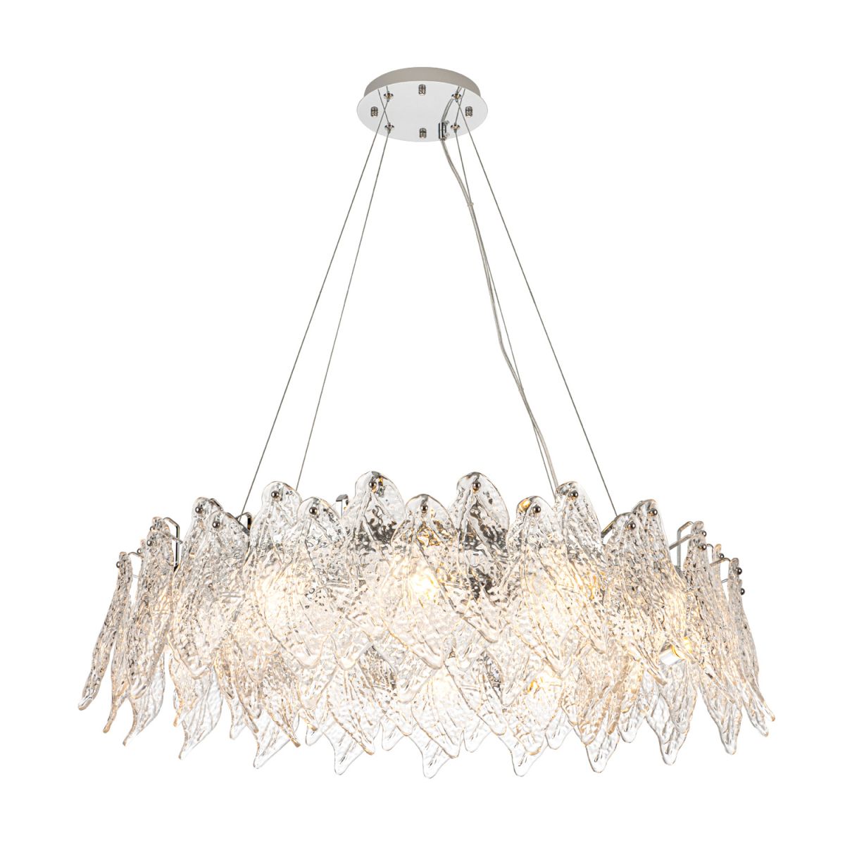 Подвесная люстра флористика Modestyle MS.2290.12 CR