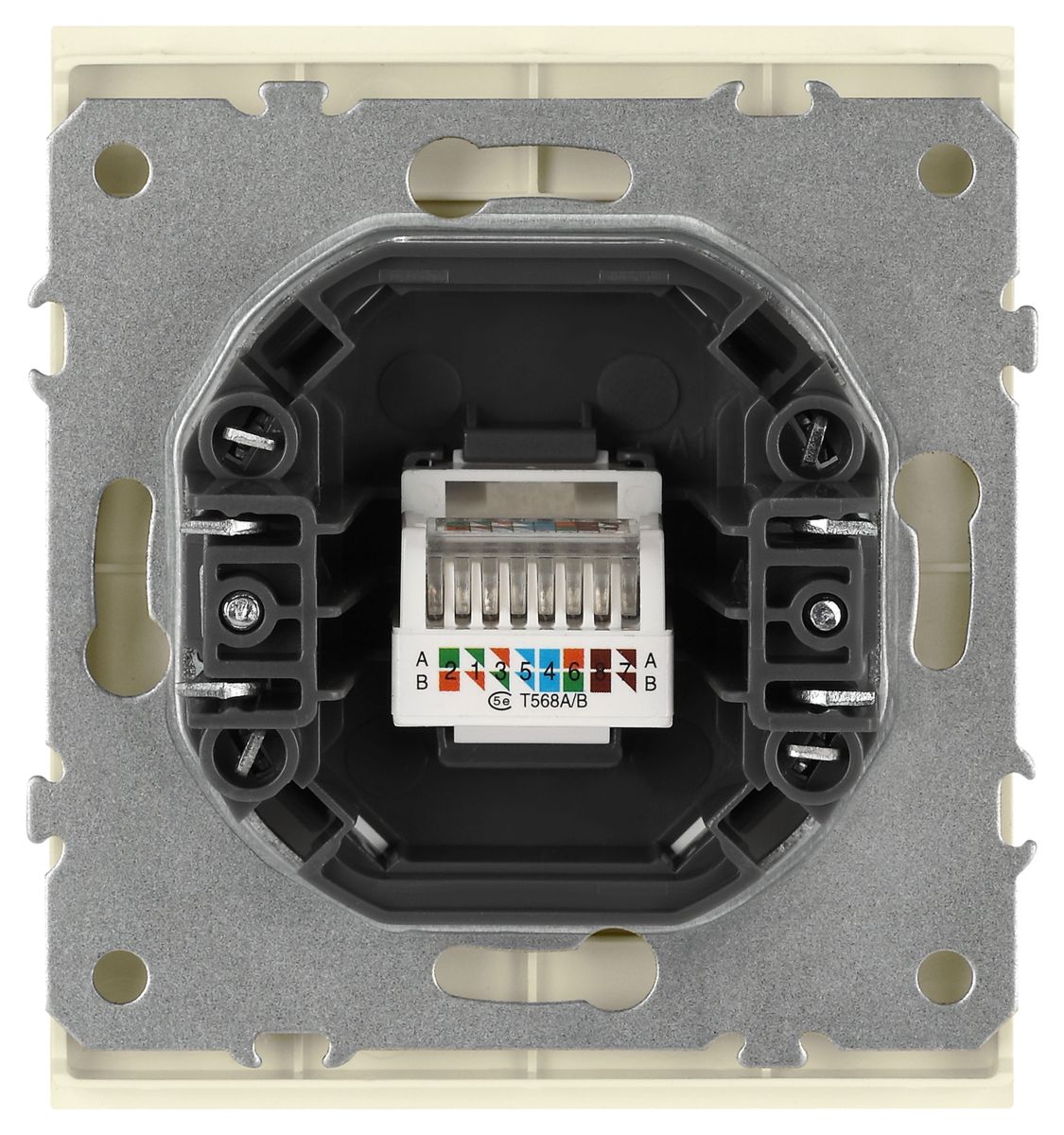 Розетка Эра Arktik 16-3107-02 информационная RJ45 слоновая кость Б0070475