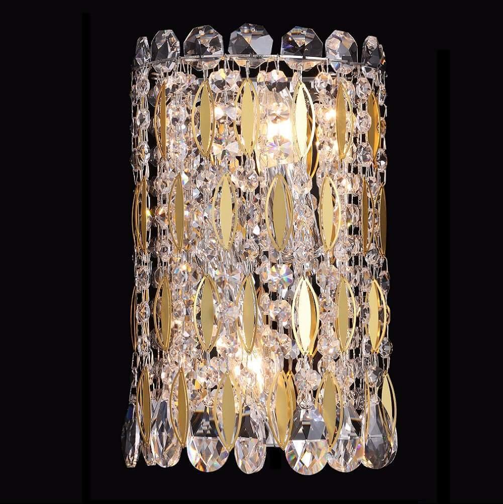 Настенный светильник Crystal Lux Lirica AP2 Chrome
