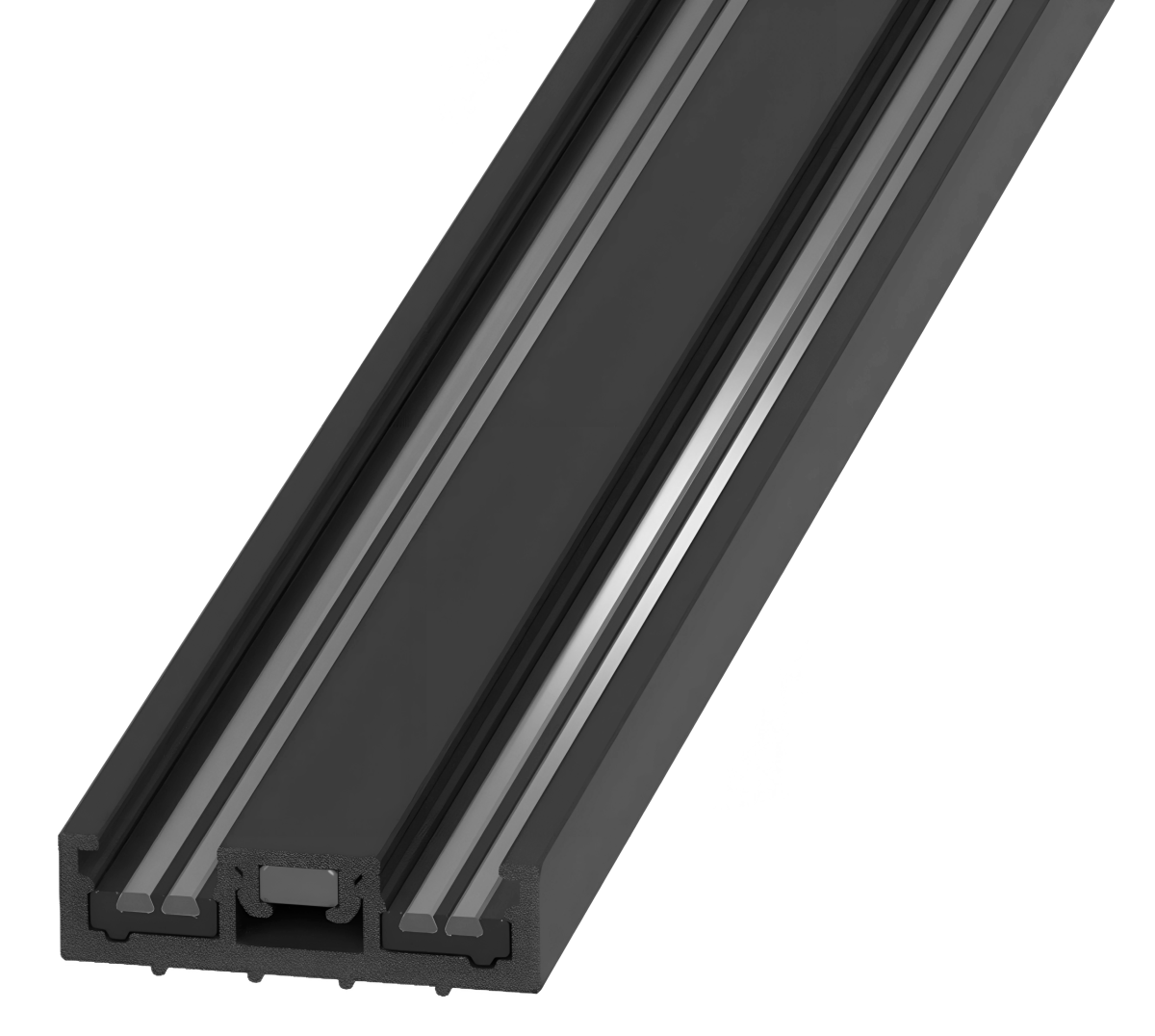 Шинопровод Luminotti Easyslim L.400.2M.BK