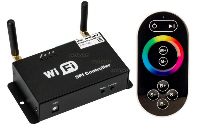 Контроллер Arlight LN-WiFi-SPI (5/24V, ПДУ) 015069