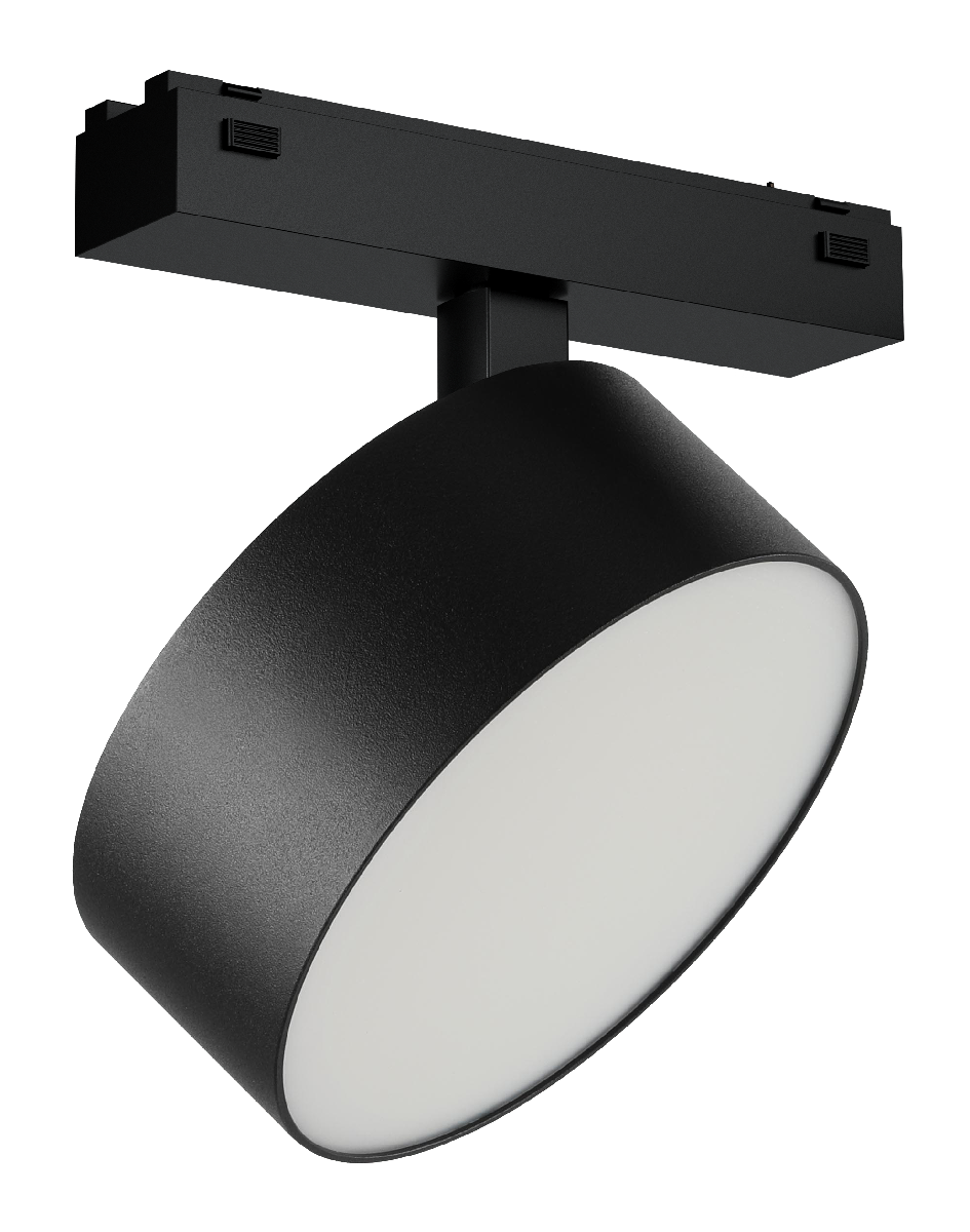Трековый магнитный светильник iLedex Vision 4825-047-D140-20W-110DG-3000K-BK