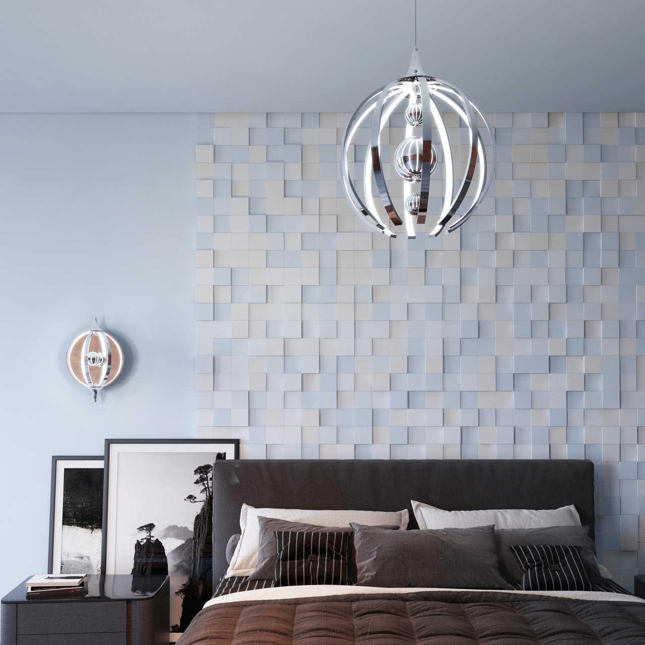 Настенный светодиодный светильник Odeon Light Nicco 4033/21WL