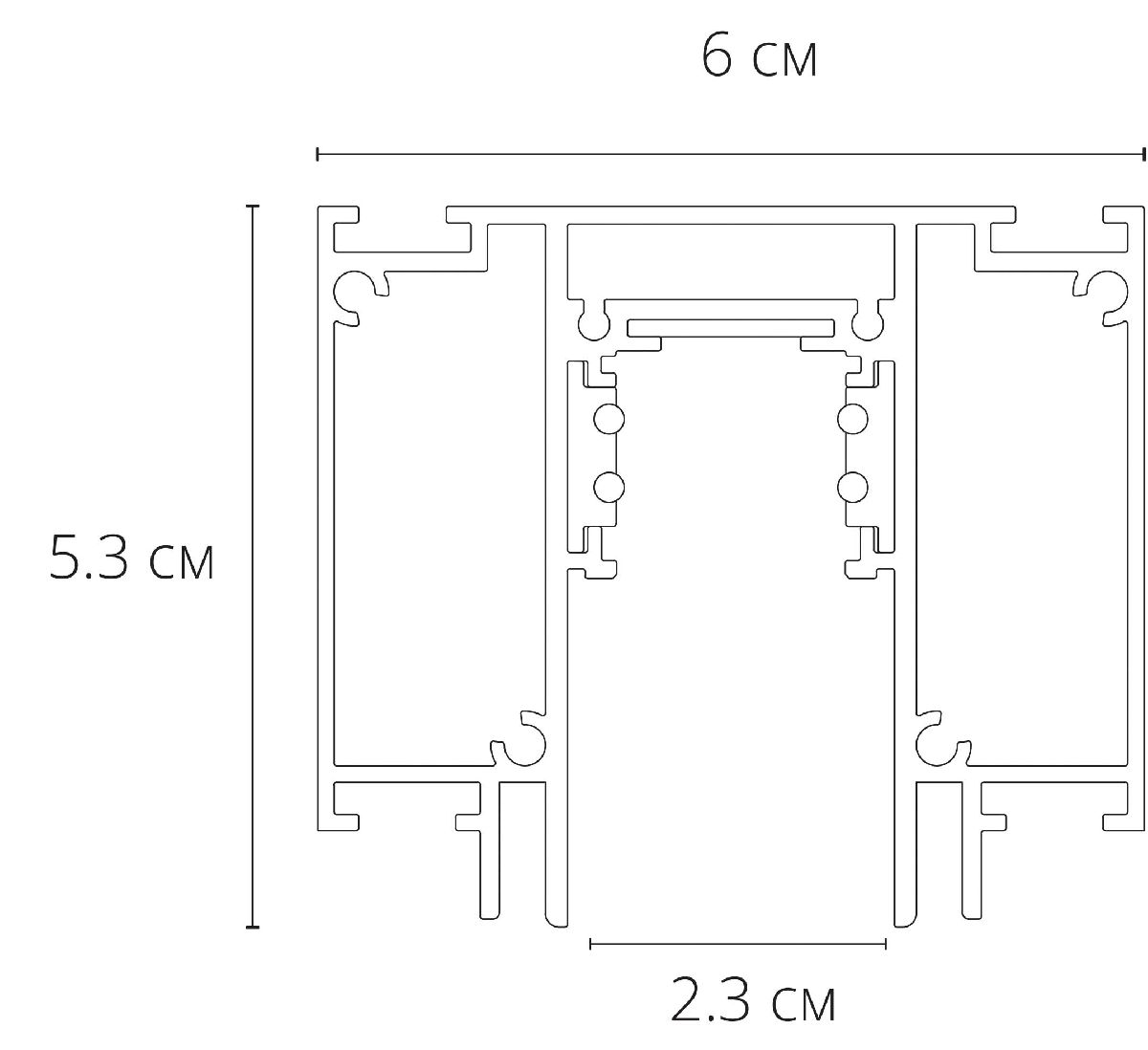 Магнитный шинопровод Arte Lamp Linea-accessories A474233