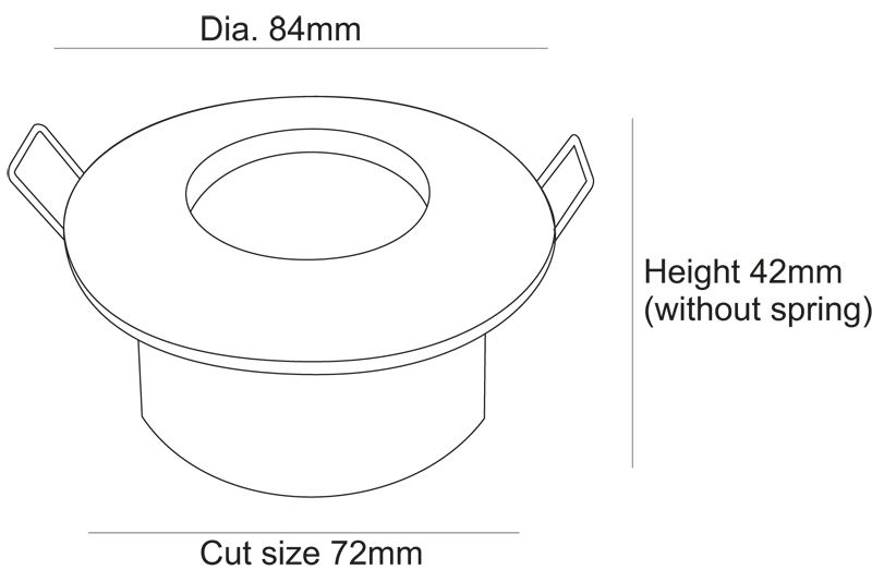 Встраиваемый светильник Deko-Light Built-in 110001