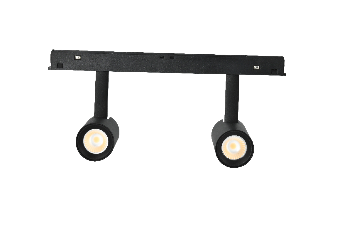 Трековый магнитный светильник iLedex Vision 4822-005-D34-16W-40DG-4000K-BK