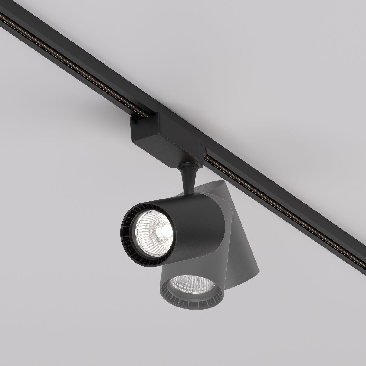 Трековый светильник Maytoni Technical Vuoro TR003-1-15W4K-W-B