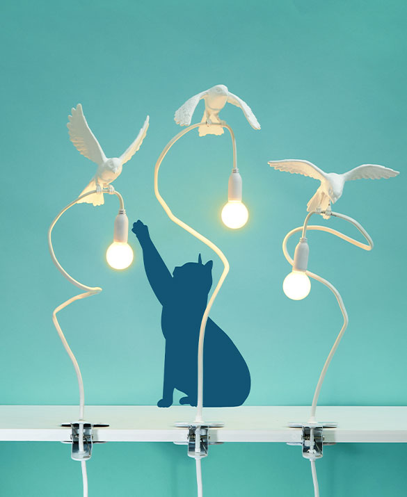 Настольная лампа Seletti Sparrow Lamp 15311