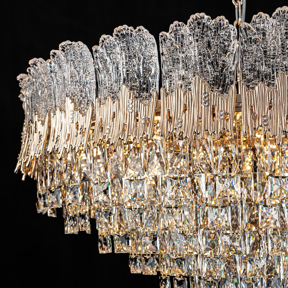 Подвесная люстра Modelux ML.9507.800 GD