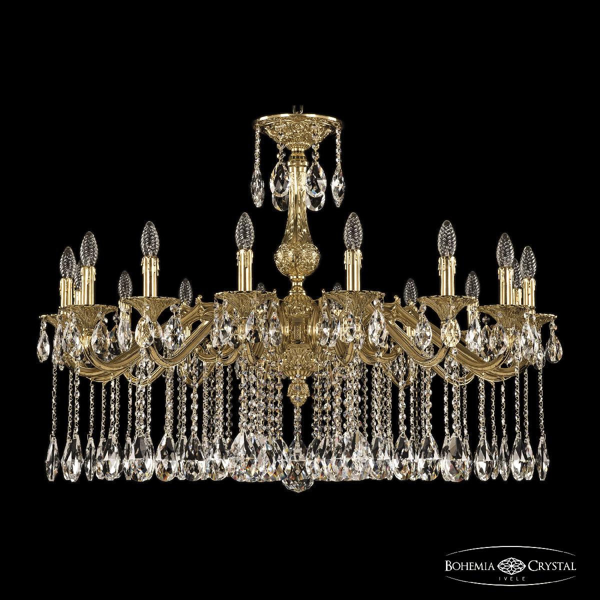 Подвесная люстра Bohemia Ivele Crystal Verona 72102/16/360 A G
