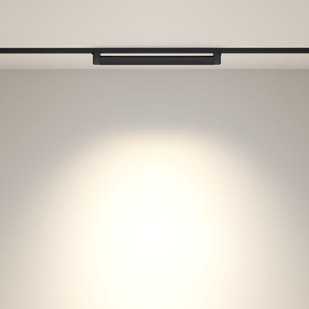 Трековый однофазный светильник Maytoni Points Rot TR010-1-20W4K-M-B