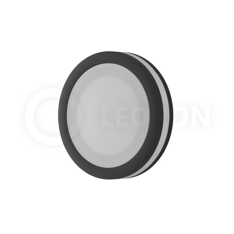 Влагозащищенный светильник LeDron LIP0906-5W-Y 4000K BLACK 00000013669