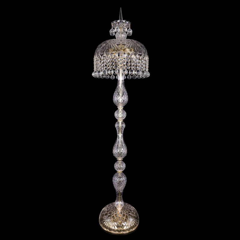 Торшер хрустальный Bohemia Ivele 5877/35-150/G/Balls