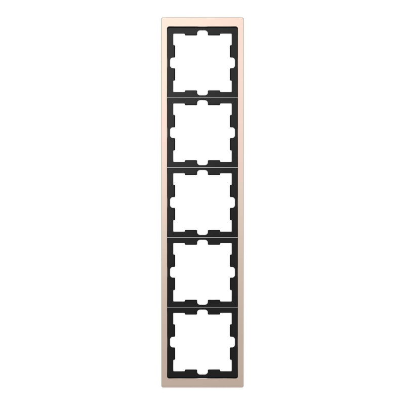 Рамка 5-постовая Schneider Electric Merten D-Life MTN4050-6551