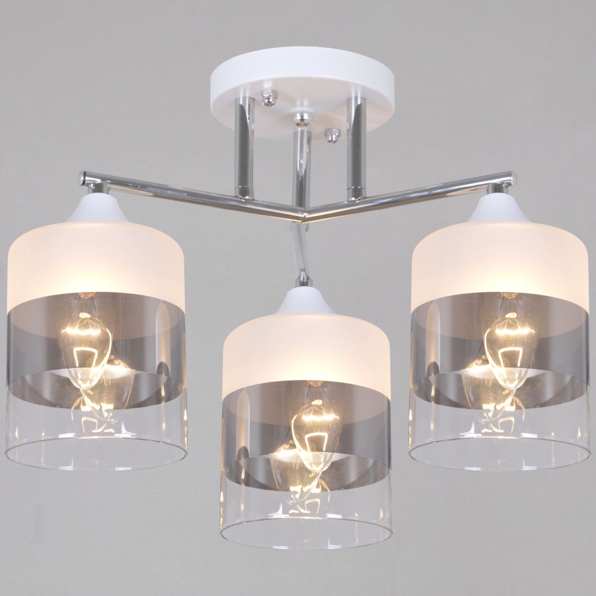 Потолочный светильник Reluce 06916-0.3-03 WH+CR