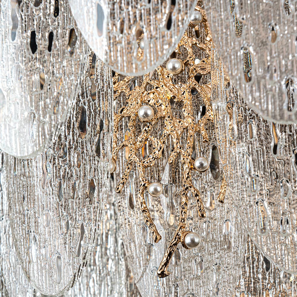 Подвесная люстра Modelux ML.9528.800 GD