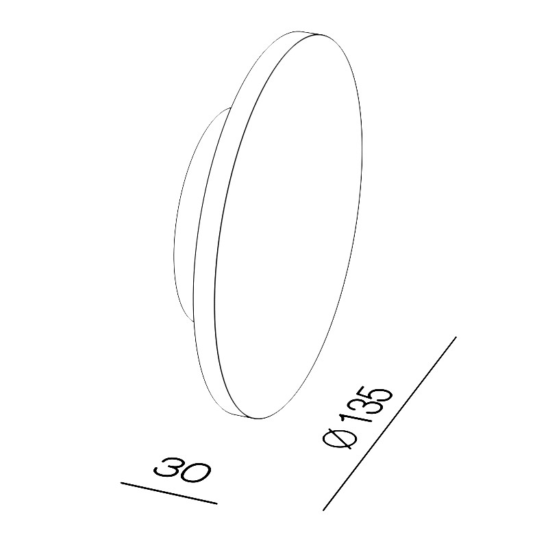Бра LeDron 8663S Alum 00000013654