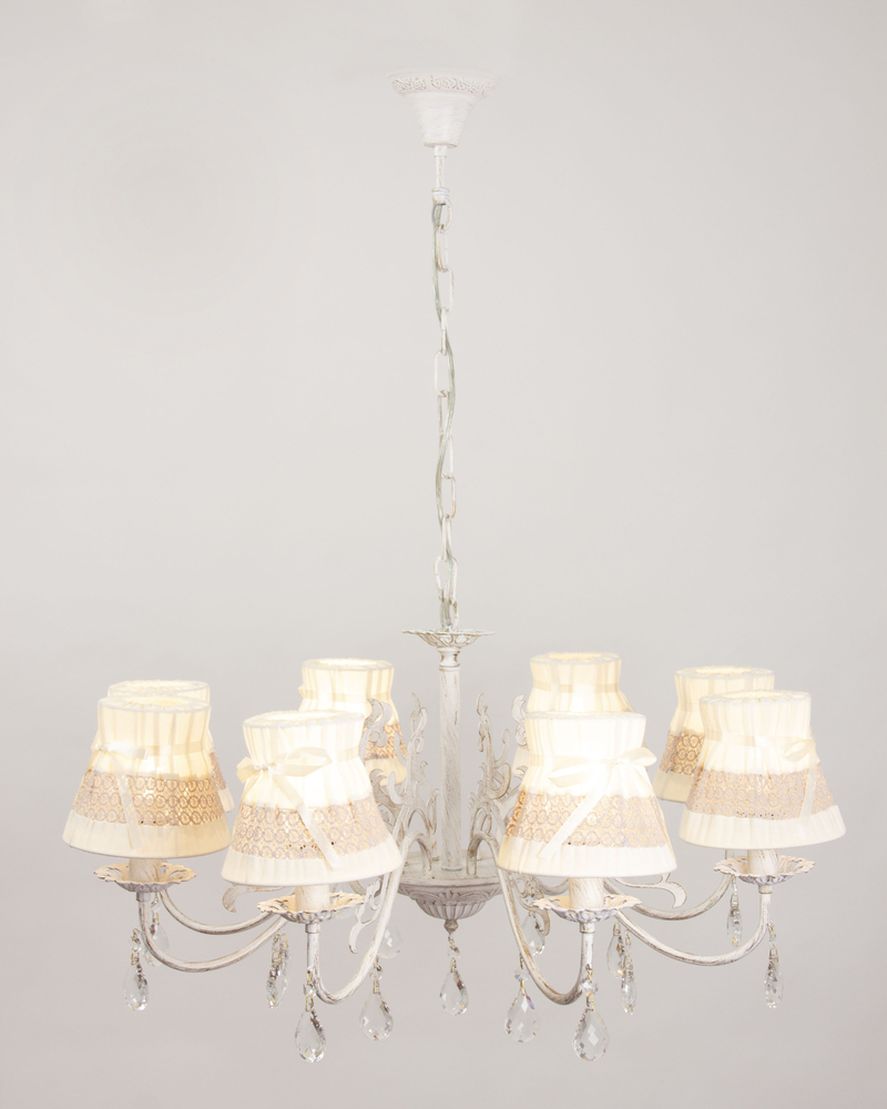 Подвесная люстра Abrasax Emma L.5401-8CREAM/G