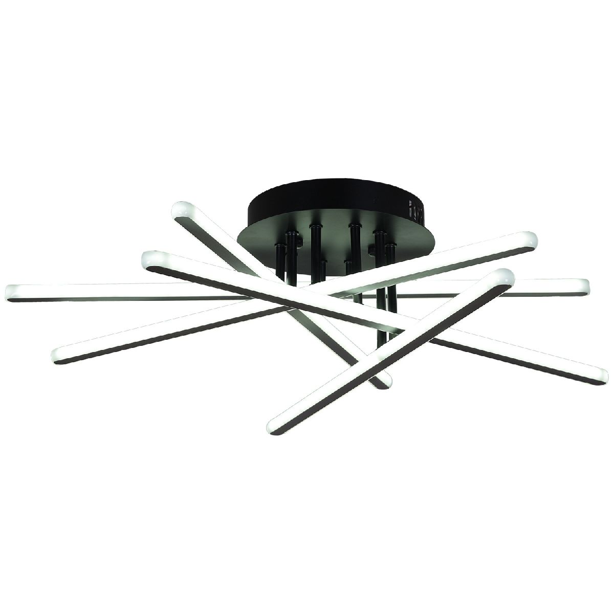 Потолочная люстра Reluce 08855-3.3-05C BK+GY