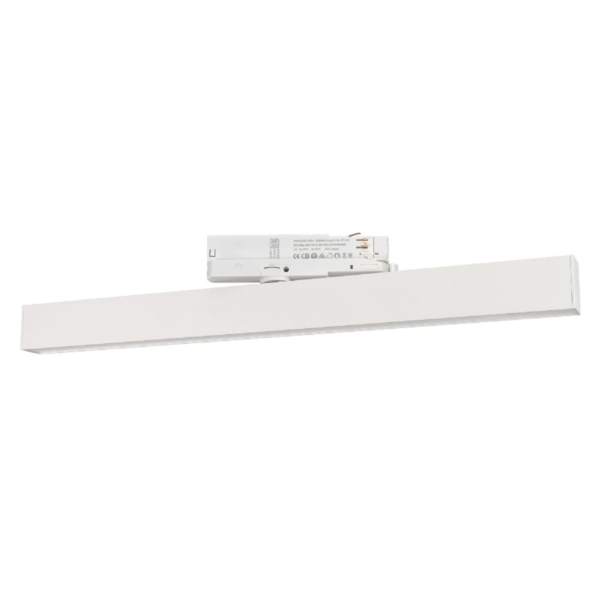 Трековый однофазный светильник Arlight LGD-FLAT-4TR-S605-25W Day4000 (WH, 100 deg, 230V) 033696