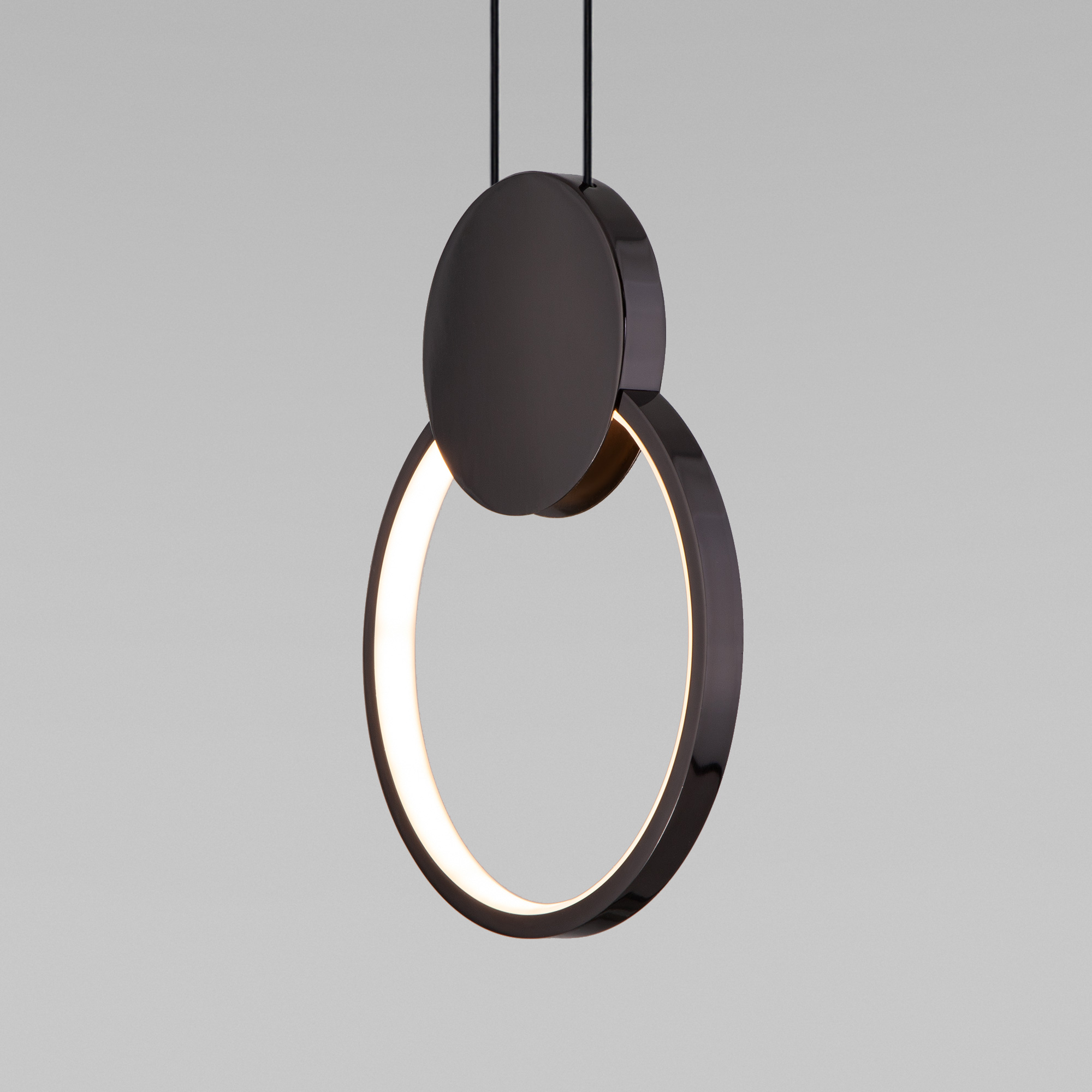 Подвесной светильник Eurosvet Style 50217/1 LED черный жемчуг