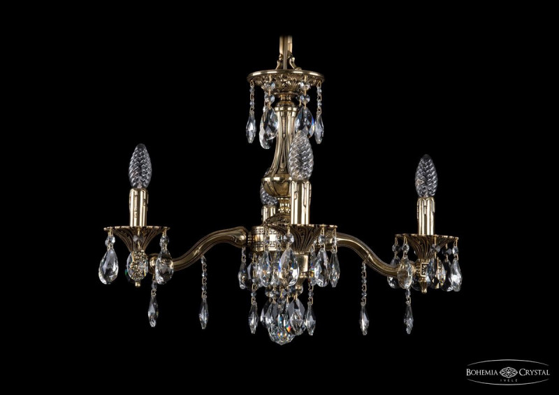 Подвесная люстра Bohemia Ivele Crystal 1710/4/160/A/GB