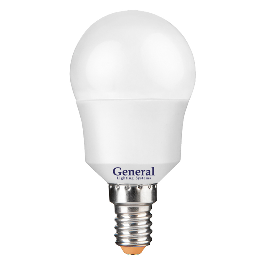 Светодиодная лампа General GLDEN-G45F-7-230-E14-6500 640800