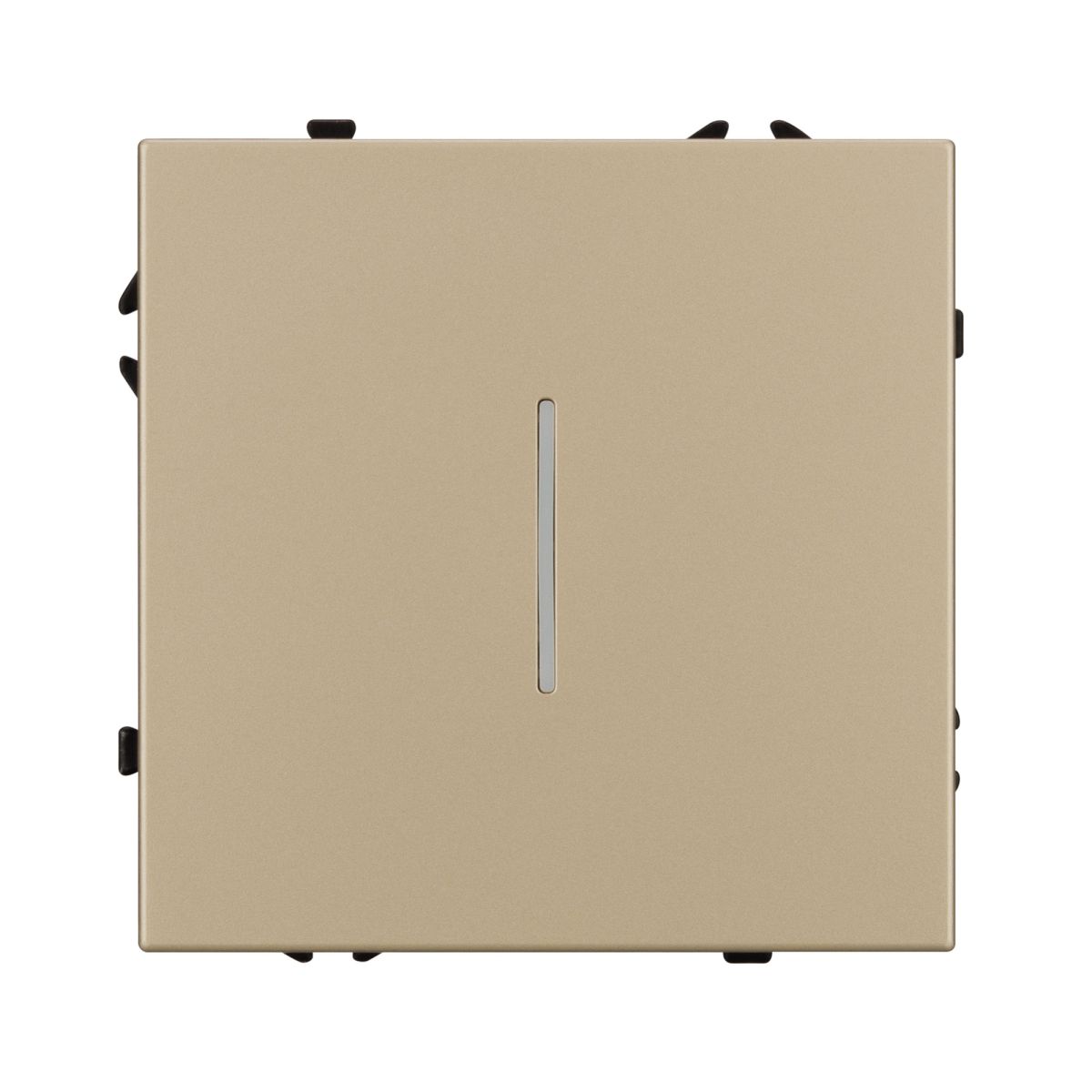 Выключатель 1 кл подсветка софт-тач золотой песок Arlight SWT-MK01-SFPL-L-GD (250V, 10A) 054259(1)