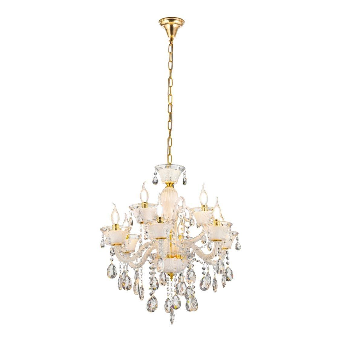 Подвесная люстра Lumina Deco Eliza LDP 7028-6+3 WT