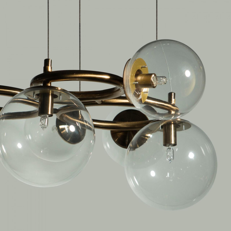 Подвесная люстра шар Loft IT Olympus 10047/7