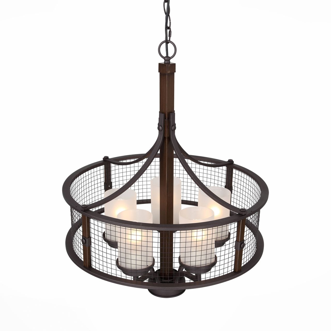 Подвесная люстра кантри ST Luce Ivanhо SL266.303.05