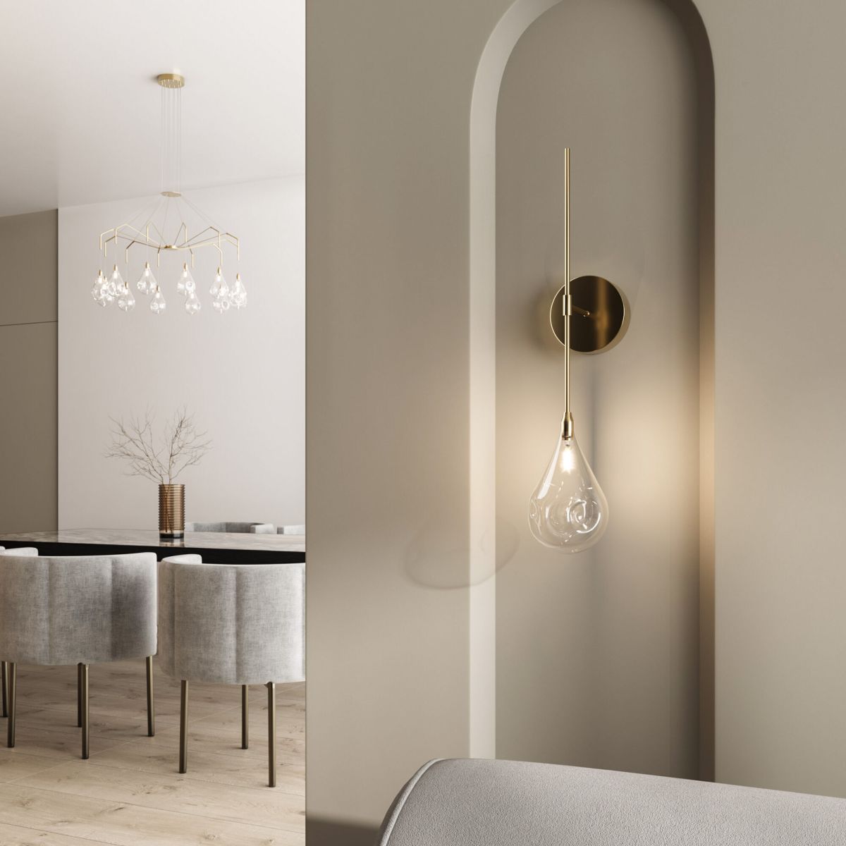 Бра Eurosvet Birne 201002 латунь a071498