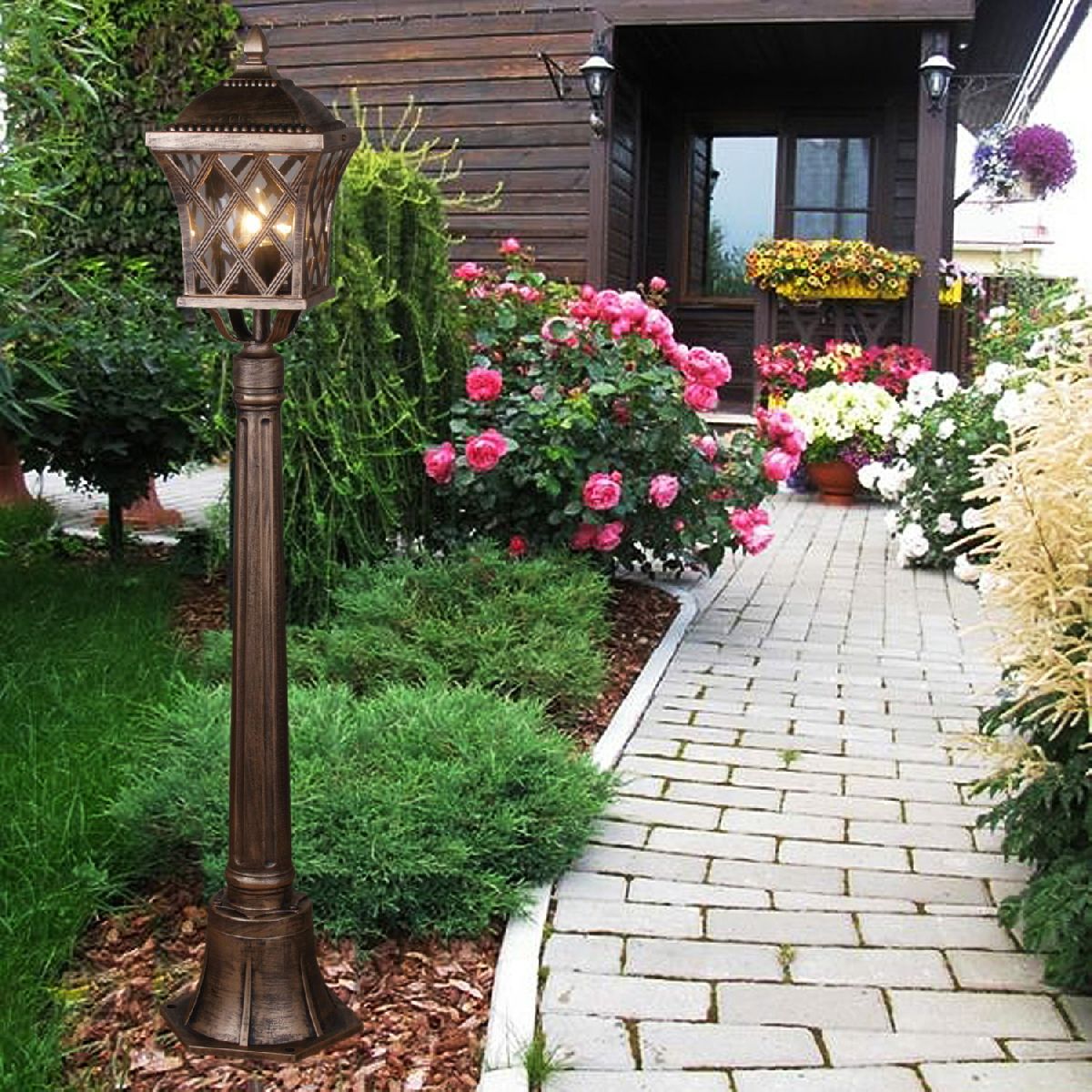 Ландшафтный светильник Reluce 09017-0.7-001SL 0.8M BKG