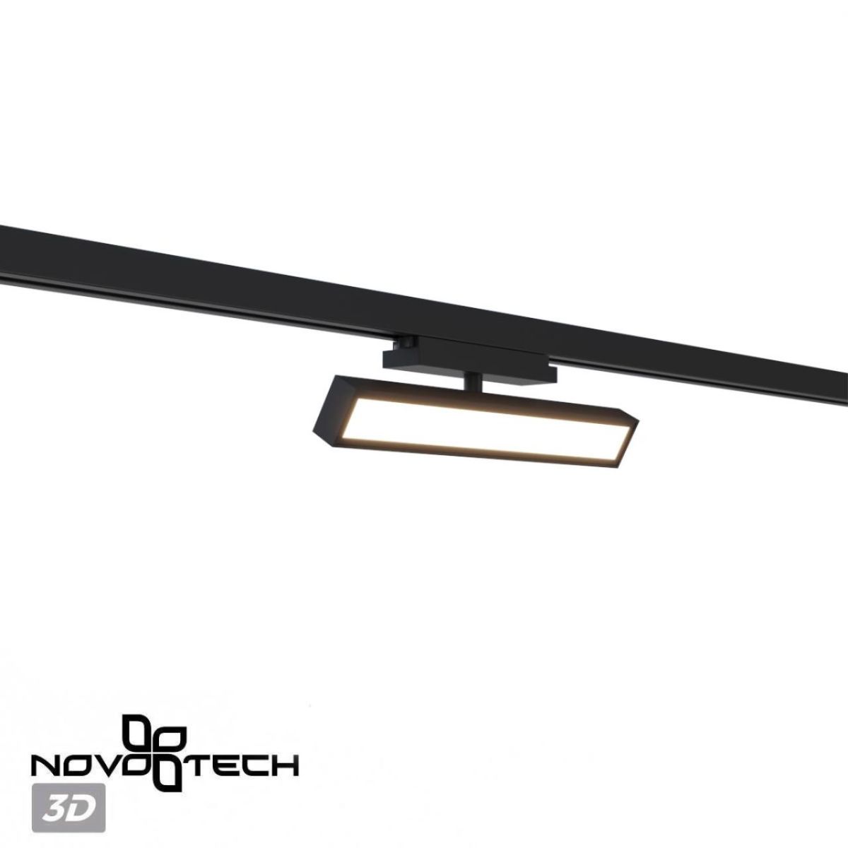 Трековый однофазный светильник с переключателем цв. температуры Novotech Port Stratus 359778