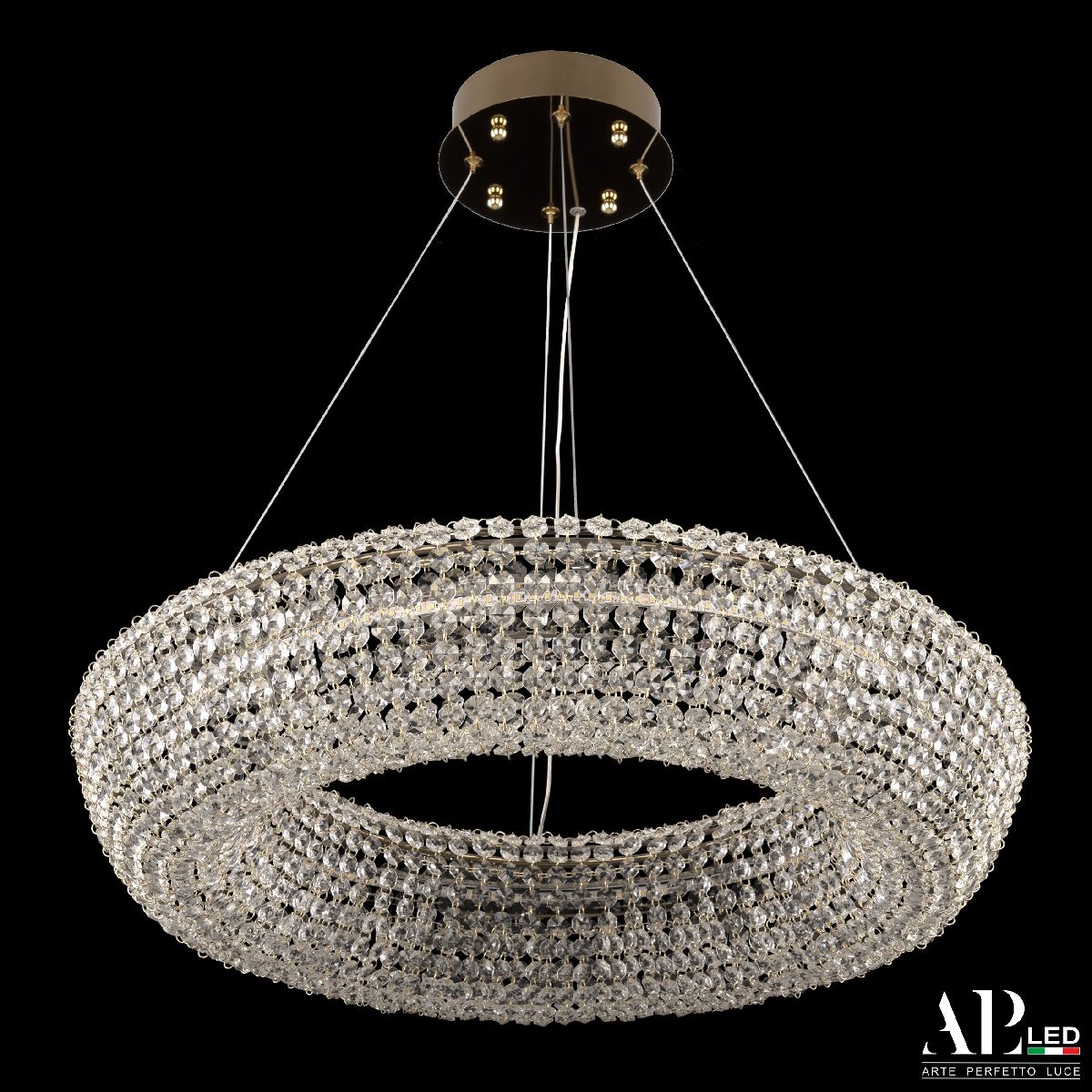 Подвесная люстра Arte Perfetto Luce Rimini S502.0.60.A.4000.Gold