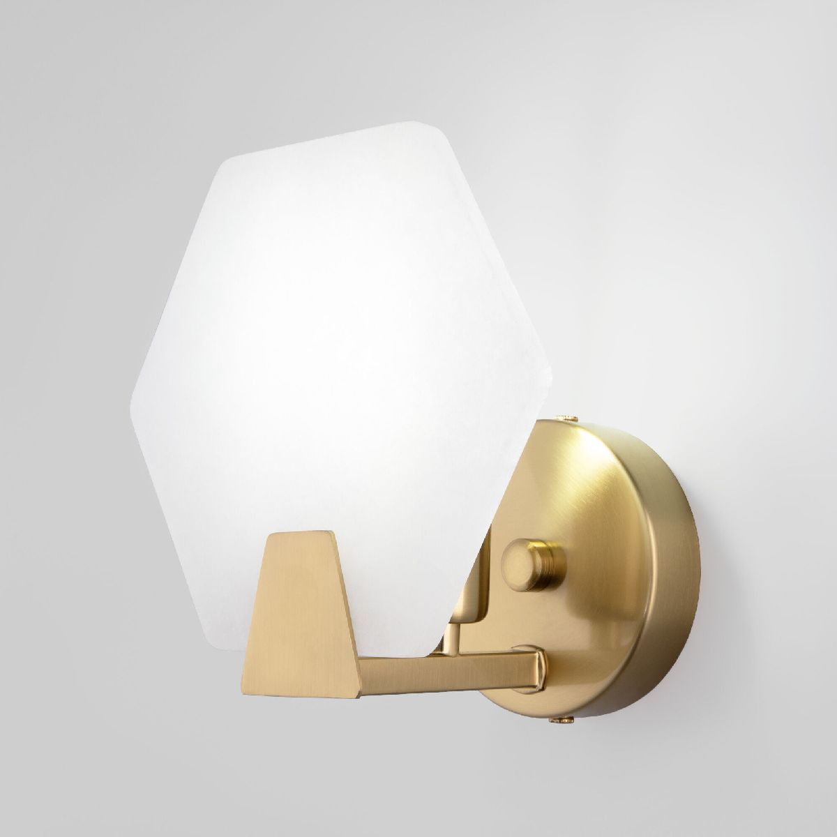 Бра из камня Eurosvet Marble 60158/1 латунь a065048