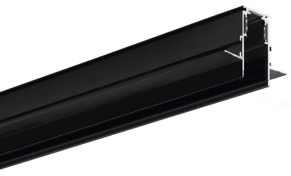 Шинопровод магнитный встраиваемый iLedex Vision 4822-65/48-3000-BK