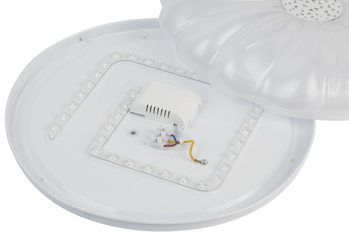 Потолочный светильник ЭРА Классик SPB-6 Muze 48W-5K WH+CH 5000К Б0070187