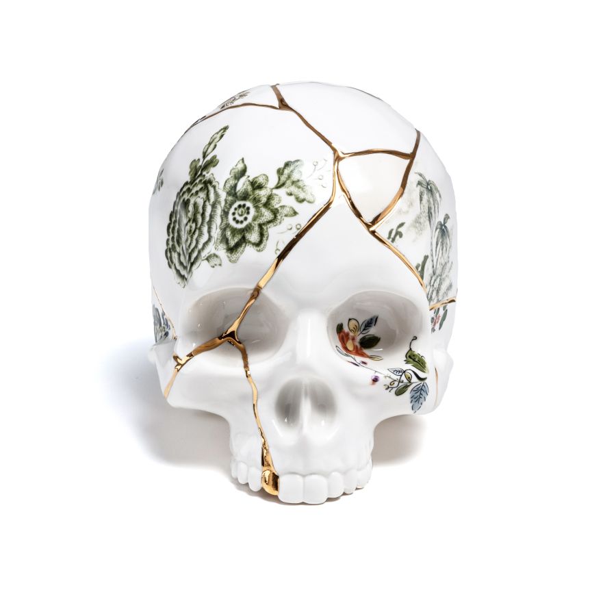 Статуэтка Skull Seletti Kintsugi 9943