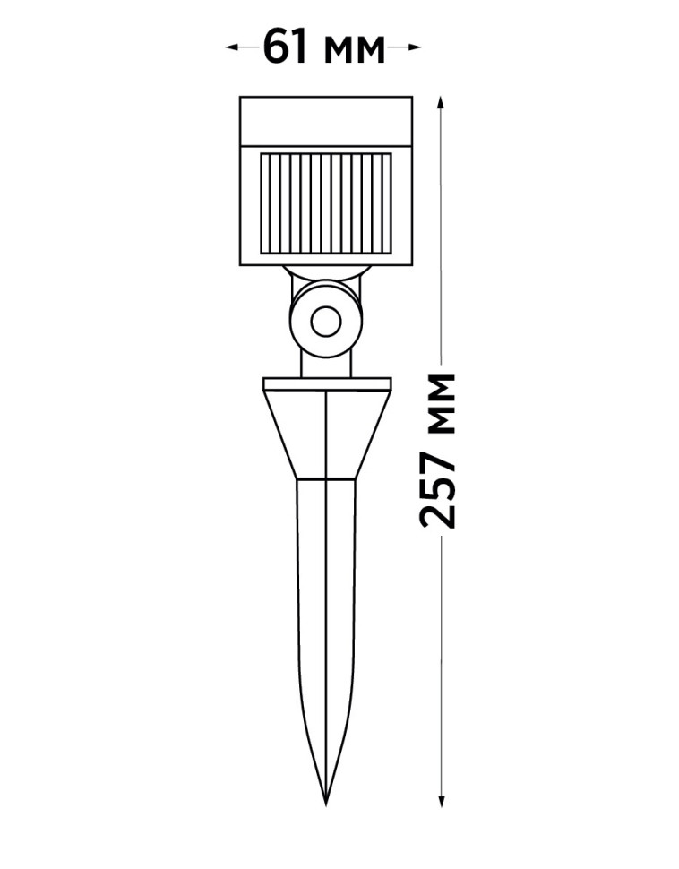 Ландшафтный светильник Italline IT4008